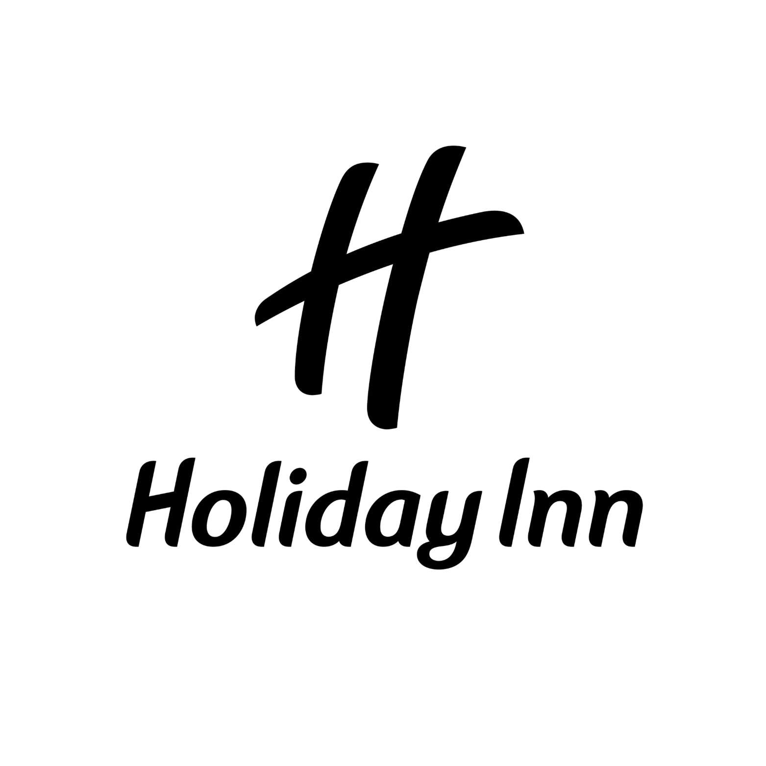 Holiday Inn logo with stylized 'H' on a white background